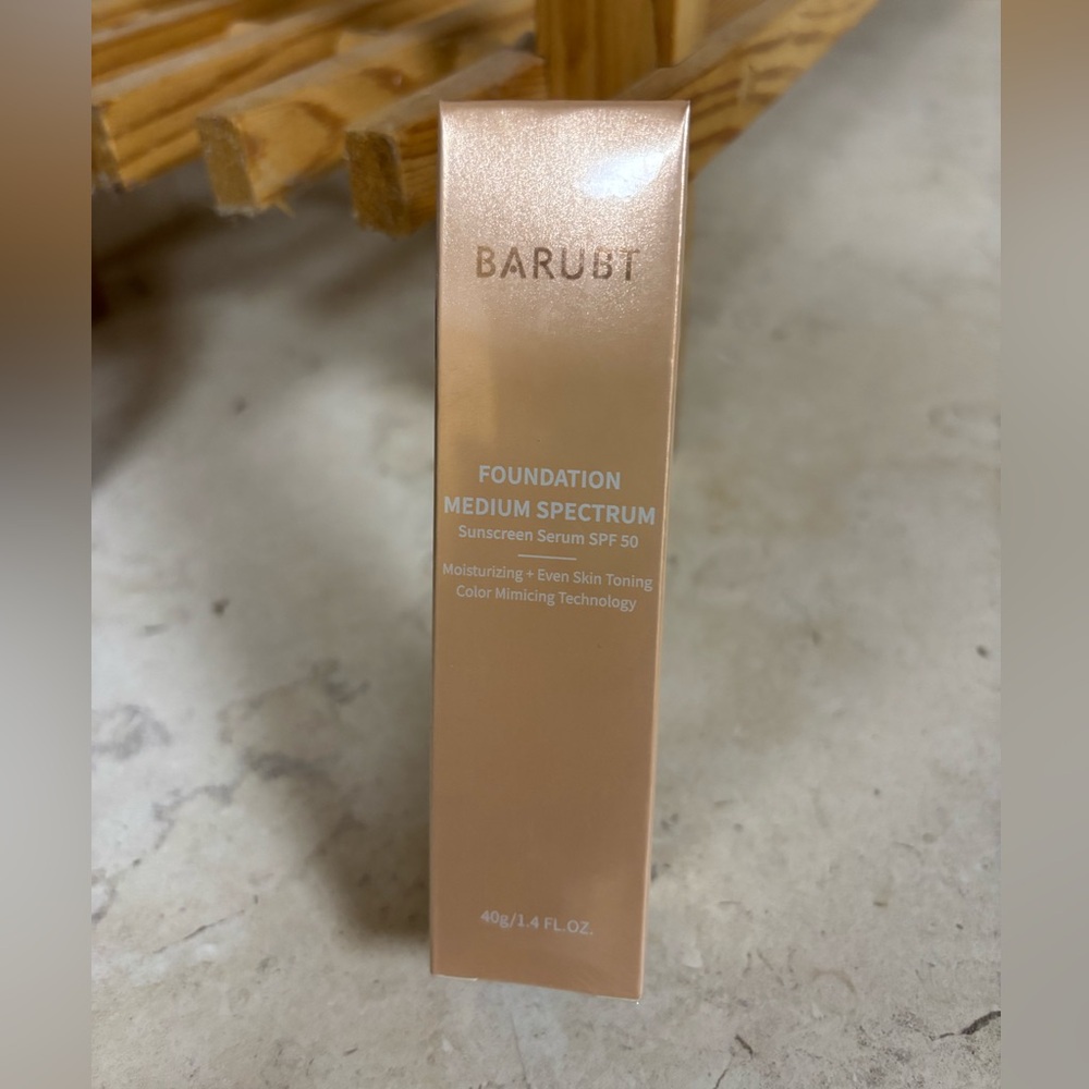 NWOT Barubt Medium Spectrum Foundation SPF 50